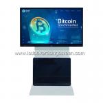 Floor Standing 400cd/2 Interactive Touch Whiteboard Steel Nano Surface for sale