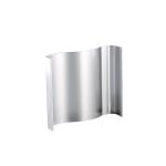 Cnc Machined Silver Bright 6063 Polished Aluminium Profile for sale