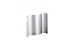 China Cnc Machined Silver Bright 6063 Polished Aluminium Profile supplier