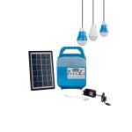 3PCS 5W Portable Solar Light Bulb ABS Solar Panel Home Lighting