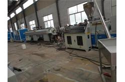 China 220-420V Used Plastic Pipe Extrusion Line with OMRON Temperature Controller supplier