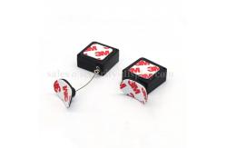 China Anti Theft Interactive Retractable Pull Box With 3M Adhesive Back supplier