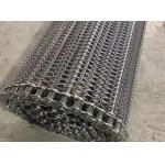 Industrial carbon steel Chain Mesh Conveyor Belt Corrosion Resistant for sale