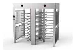 China Access Control Double Channel Full Height Turnstile Waterproof Stadium supplier