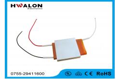 China PTC Ceramic Heater Thermistor , Ceramic Resistor Heater With Two Leads supplier