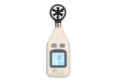 China LCD 9V 65mph 3mA Handheld Air Flow Meter supplier