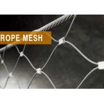 316 316L Stainless Steel Rope Wire Mesh 2*2 3*3 Opening Hand knitting for sale