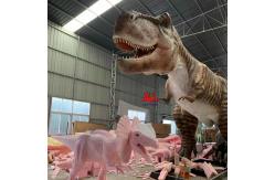 China Size Custom Jurassic World T Rex Dinosaur Tyrannosaurus Model supplier