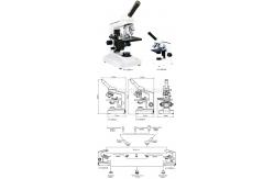 China Lab Achromatic Biological Microscope Monocular Microscopes A11.0203 supplier