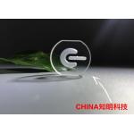 C Axis Sapphire Power Button , Sapphire Lens Glass Carved Double Side Polished for sale