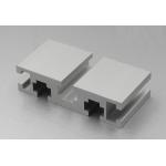 Alloy Aluminum Industry Extrusion Profile 6063-T5 Powder Coating Recessed Linear Flanged