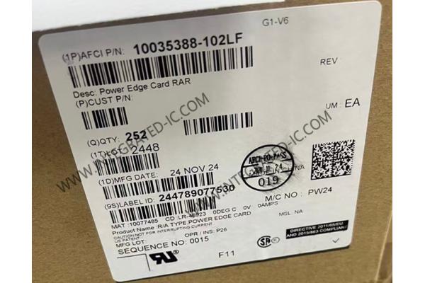 10035388-102LF Connectors Low Profile AC/DC Power Distribution Connector