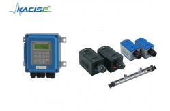 China Ultrasonic Clamp On External Pipe Flow Meter , Clamp On Water Flow Meter supplier