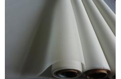 China 120 Mesh White / Yellow Polyester Printing Mesh / Bolting Cloth 100% Polyester Material supplier