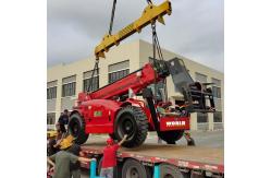 China Dual Pump Telescopic Handler Forklift supplier