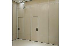 China Fireproof Room Separating Sliding Folding Partition Wall For Church 3 Years Warranty supplier