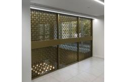 China Folding Hanging Panel Room Divider Sliding Soundproof Screen Divider supplier