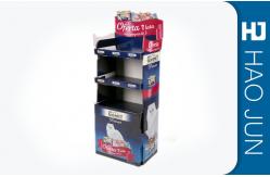 China Foldable Cardboard Display Stands For Pet Food / Pop Cardboard Store Display supplier