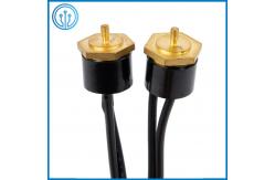 China M4 Brass Screw 10A Bimetal Temperature Switch  85C OFF Bimetal Disc Thermostat supplier