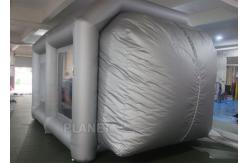 China Custom Small Portable Mobile Inflatable Spray Booth For Car Maintaining supplier