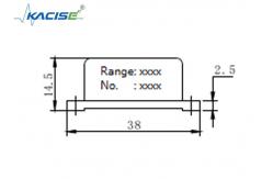 China Aircraft Stability Control Linear Acceleration Sensor , Uniaxial Accelerometer Impact Resistance supplier
