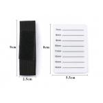 Eyelash Extension Acrylic White Lash Tray With Adjustable Elastic Strap