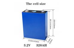 China Deep Cycle phosphate Lithium Ion Polymer Rechargeable Battery Lifepo4 Cells 302Ah 304Ah 310Ah supplier