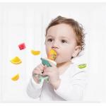 Non Slip Leakproof Fruit Feeder Dummy , Lightweight BPA Free Silicone Teether