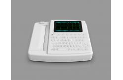 China Full Keyboard Hospital Electrocardiogram EKG Machine With Printer supplier