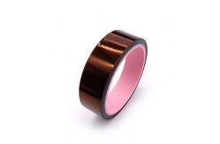 China Silicone Free Polyimide Heat Resistant Masking Tape 0.025mm Zero Pollution supplier