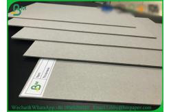 China Laminated Straw Paper Board 2mm 1250gsm Uncoated Grey Chipboard In Sheets supplier