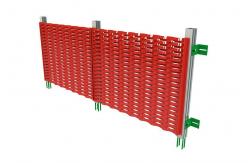 China Decorative Diamond Mesh Grill , Architectural Metal Wire Mesh Facade Cladding supplier