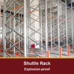 Explosive Proof Radio Shuttle Rack For Warehouse Storage Racking Shuttle Pallet Runner Racking for sale