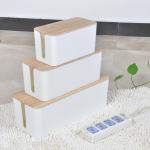 Detachable PS6 ABS Cable Management Box Tidy Cable Box for sale