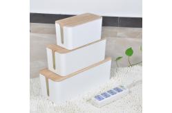 China Detachable PS6 ABS Cable Management Box Tidy Cable Box supplier