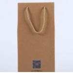 Custom Bottle Cardboard Packing Boxes , Wine Paper Packaging Box for Carry