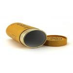 Golden hot stamping paper tubes for tea packaging