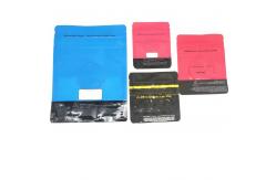 China HACCP Custom Food Packaging Bags 210mm 3 Side Seal Flat Pouch supplier