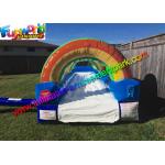 Big Backyard Outdoor Inflatable Water Slides Backyard Inflatable Slip N' Slide for sale