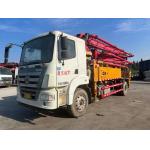 125mm Delivery Pipe Red Used Concrete Pump Truck With Reliable Performance for sale