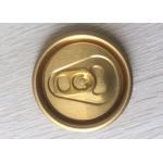 Easy Open End Aluminum Can Lids Cap 200 202 206# Aluminum Alloy 5182 Material for sale