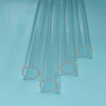 Round Clear Fused Quartz Tubing OD 7mm ID 5.25mm Length 84mm Borosilicate 3.3 Laboratory for sale