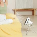 Outdoor BBQ Air Blower Tripod 10000mAh Travel Desk Fan for sale