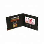 CMYK 7.0 Inch Hd Video Brochure Tft Video Book For Marketing for sale