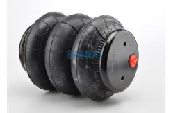 China GUOMAT 3B10X7 Pneumatic Air Spring Actuator / Triple Bellow Air Bag supplier