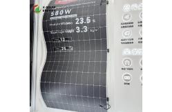 China Thin Film Flexible PV Panels Solar Module 13.13A Optimum Operating Current supplier