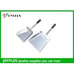 Recyclable Hand Held Dust Pan , Metal Aluminum Dust Pan For Garden 300g for sale