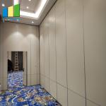 Aluminum Frame Restaurant Movable Partition Walls Acoustical Collapsible Wall