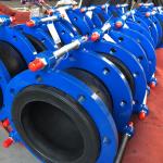 EPDM Flexible Restrictive Tie Rubber Expansion Joint with PN10 Flange Sulphide Resistant
