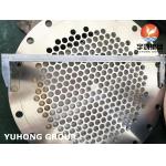 DUPLEX STEEL TUBESHEET ASME SA240 S31803 S32205 for heat exchanger for sale